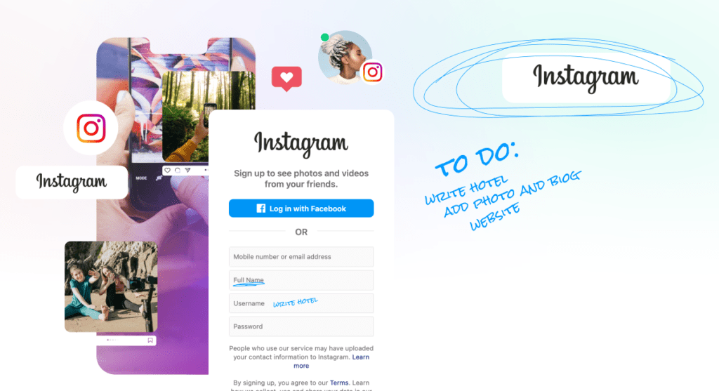 Blog post —how can you create and optimise your hotels social media profiles instagram le guide des réseaux sociaux pour l’hôtellerie : comment créer la page de votre hôtel et en tirer le meilleur parti pour générer des revenus?