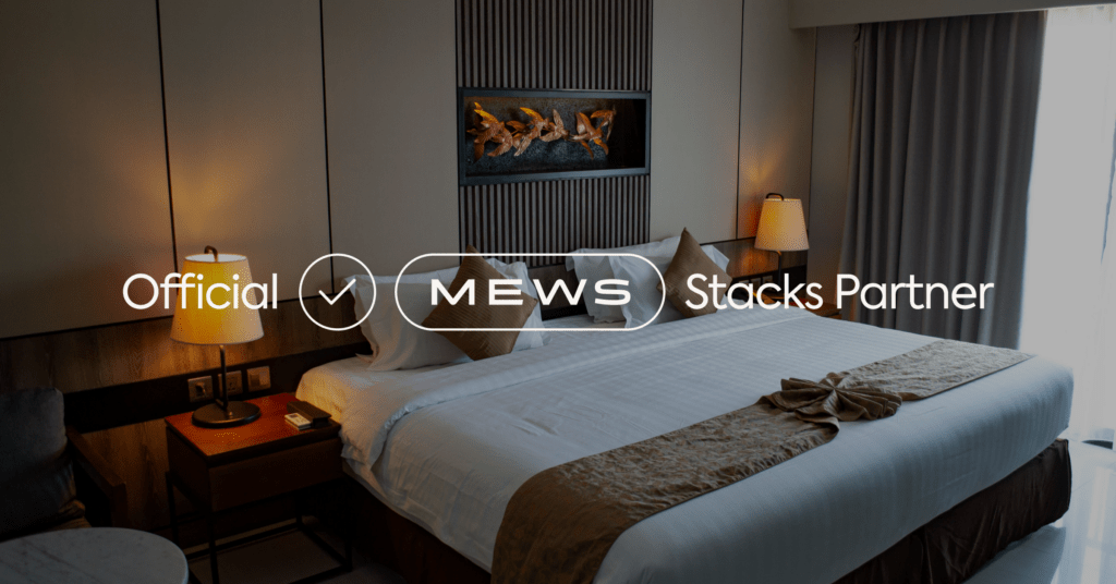 Mews stacks partner hotel room mews integration with hijiffy