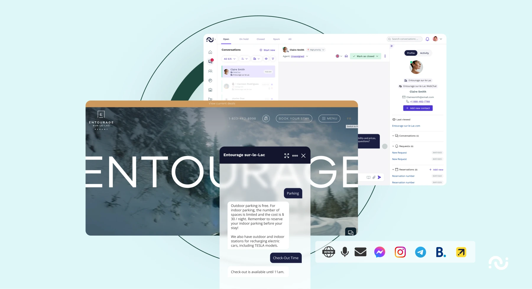 Success story - entourage en