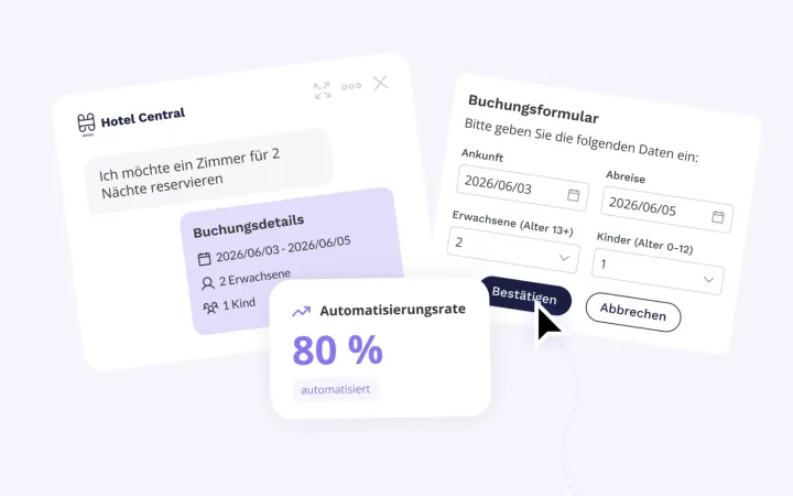 Booking assistant de 4x booking assistant de