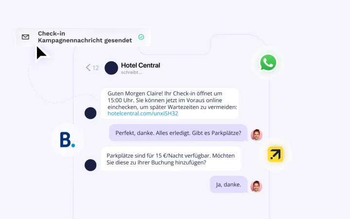 Virtual concierge de 4x digital concierge de