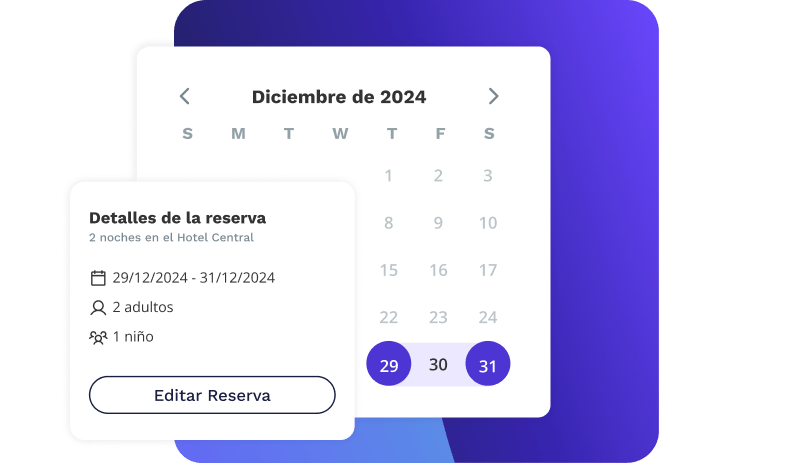 Chat based booking es home es