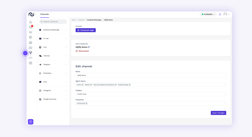 Channels overall channels