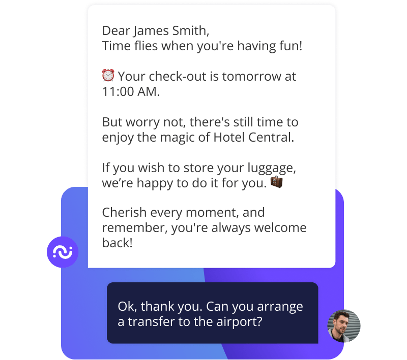 Check out campaigns guest messaging & communication