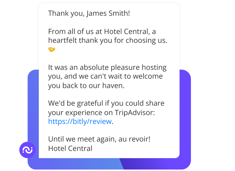 Guest reviews campaigns guest messaging & communication