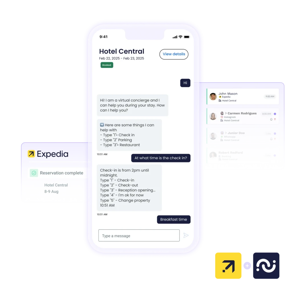 Expedia chatbot