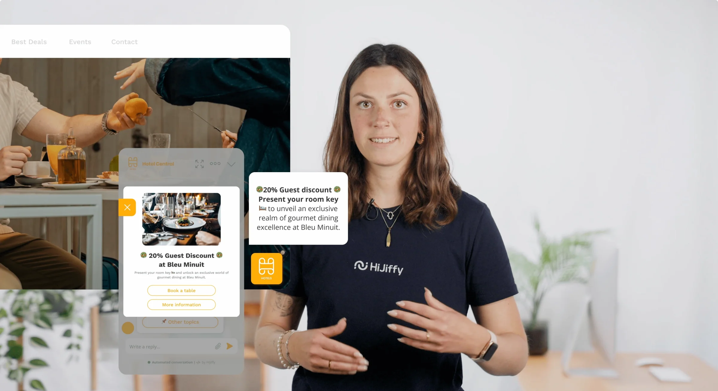 Campagnes de chat en ligne