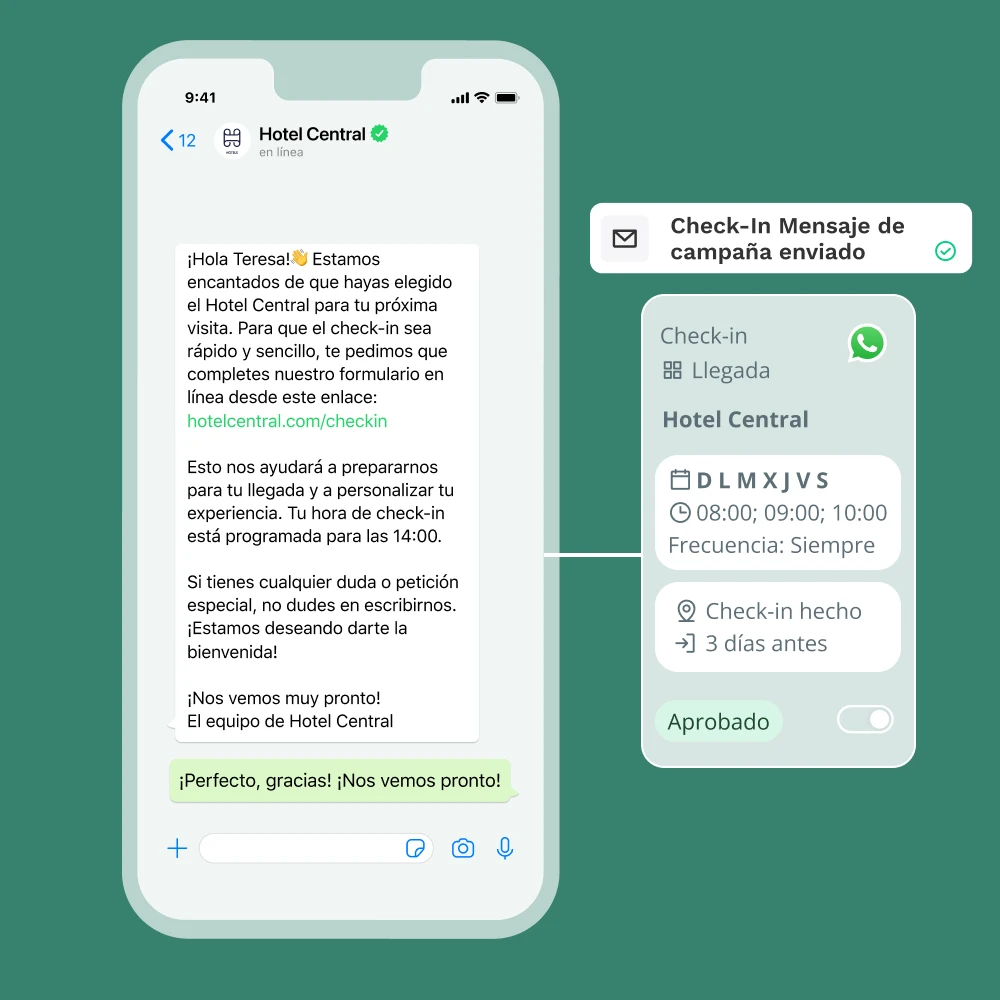 Arrival digital check in campaign es new homepage [es]